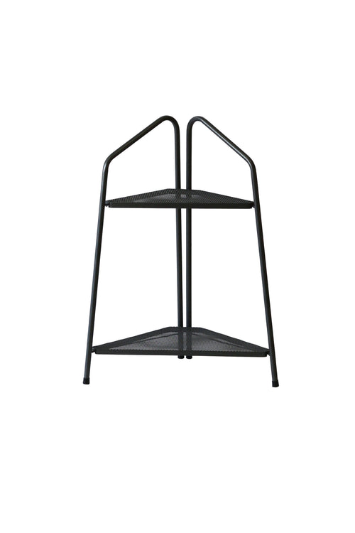 Corner Plant Stand 2 Shelf