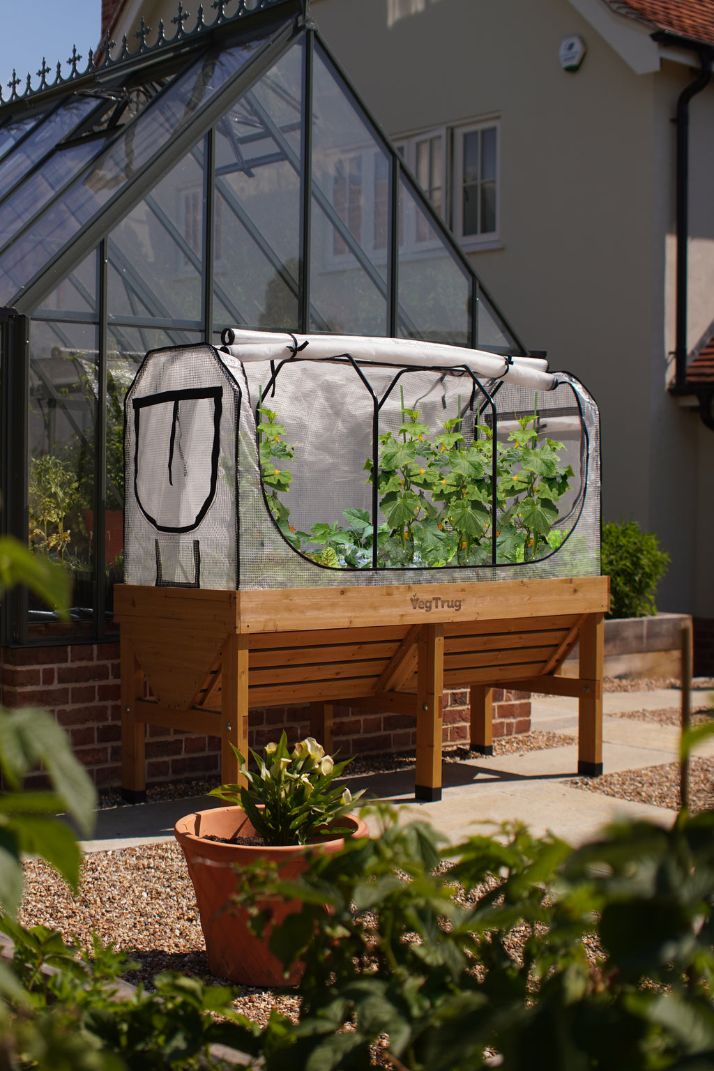 Greenhouse Frame & Multi-Cover Set for VegTrug Classic 1.8m