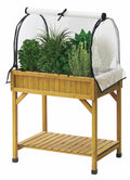 Greenhouse Frame for Herb Garden