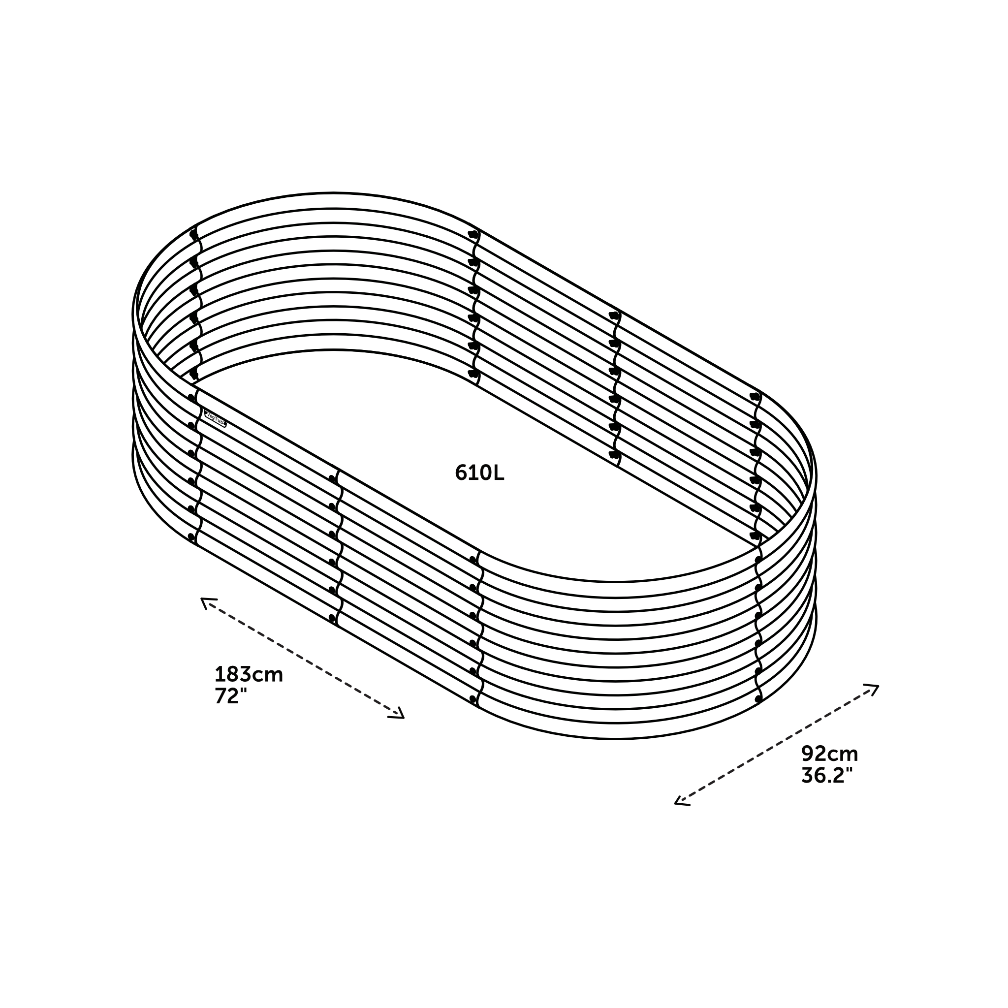 VegTub 6-in-1 Modular Bed